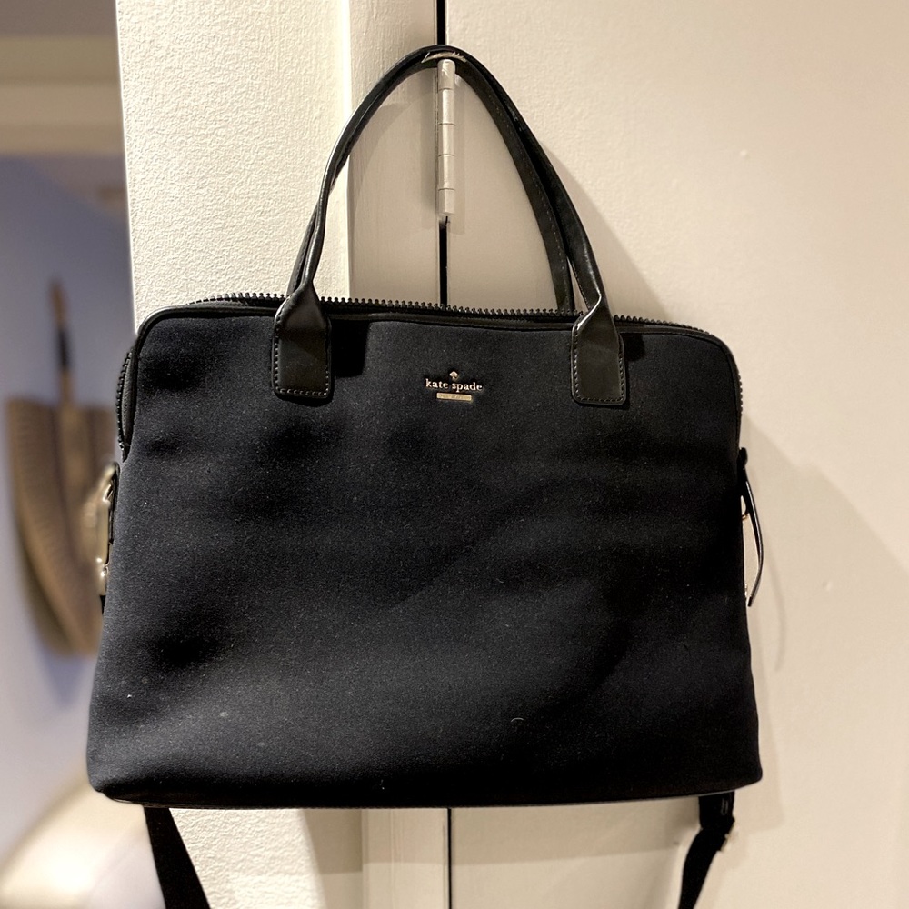 Kate Spade New York Daveney 15” Neoprene Laptop Bag Black